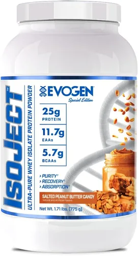Vista 19 de Evogen Isoject - Aislado de proteína de suero Proteína de suero en polvo ultra pura con enzimas encendedoras, BCA y EAA Absorción y recuperación