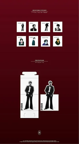 Vista 5 de DREAMUS GOT7 Youngjae SUGAR 2º Contenido del Mini Álbum+Seguimiento Sellado (Versión Negra)