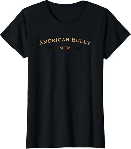 Vista 29 de Camiseta clásica American Bully Mom, American Bully Dog Mom, Negro
