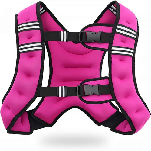 Vista 12 de VIVITORY Chaleco con peso, equipo de entrenamiento, chaleco de peso corporal de 11 libras/18 libras para hombres, mujeres, entrenamiento de fuerza