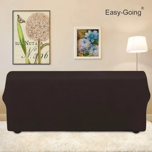 Vista 264 de Easy-Going - Funda elástica sobredimensionada para sofá, 1 pieza, protector muebles, suave, parte inferior elástica, para niños, tela jacquard