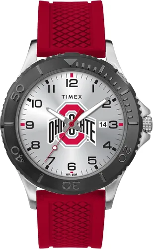 Vista 20 de Timex Tribute Men's Collegiate Gamer 42mm Watch – Georgia Bulldogs with Black Silicone Strap