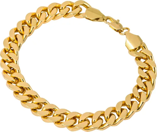 Vista 4 de Techno Pave Juego de reloj de diamantes helados de gran tamaño y pulsera cubana para hombre