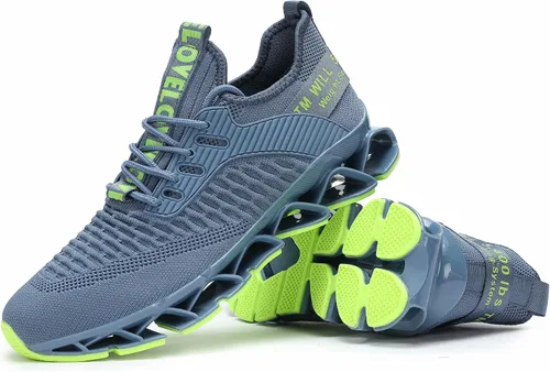 Vista 6 de Zapatos deportivos Chopben para correr, tenis a la moda con red transpirable y suela suave antideslizante, zapatos para caminar casuales y atléticos