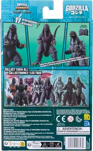 Vista 6 de BANDAI Namco - Godzilla 2003 - Godzilla Rampage - Figura de acción de 6 pulgadas