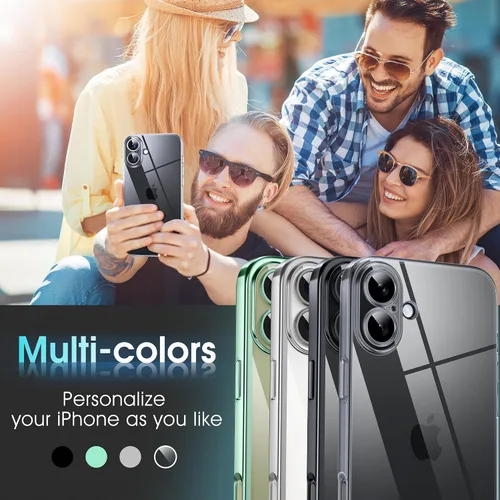 Vista 834 de Supdeal Funda cristalina transparente para iPhone 11, [No se amarillea] [Protección de la cámara] [Probado contra caídas de grado militar] Funda