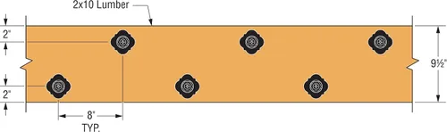 Vista 7 de Simpson Strong-Tie APDMW56 Outdoor Accents Mission Collection ZMAX, arandela decorativa con recubrimiento de polvo negro (paquete de 24)