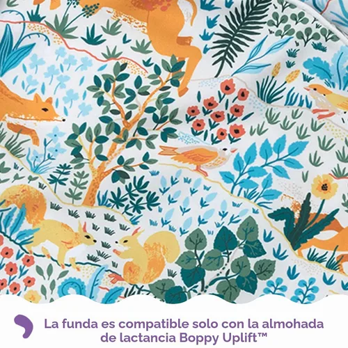 Vista 4 de Boppy Uplift Funda de Almohada de Lactancia - Funda de Almohada de Lactancia y Biberón de Microfibra Suave y Lavable con Cinturón