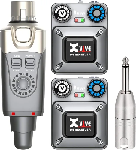 Vista 11 de Sistema de monitores intrauditivos inalámbricos Xvive U4
