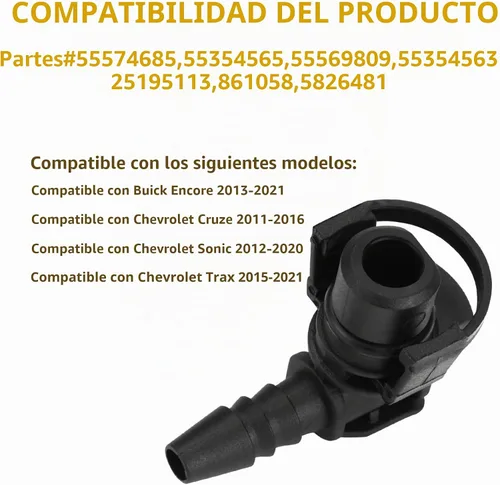 Vista 3 de Conector de manguera de tubería de agua, termostato de válvula