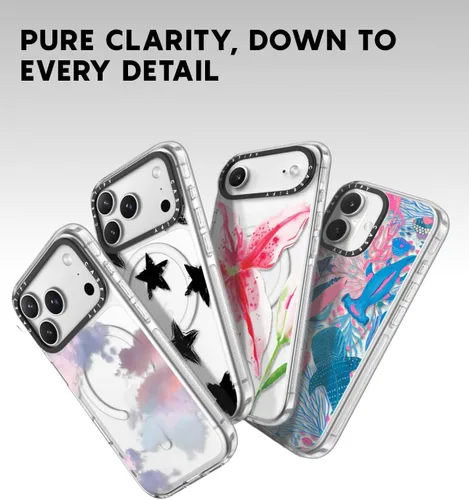 Vista 4 de CASETiFY Funda transparente para iPhone Air [No se amarillea/Magsafe/Protección contra caídas de grado militar 3X de 1.98 m] - Transparente No se