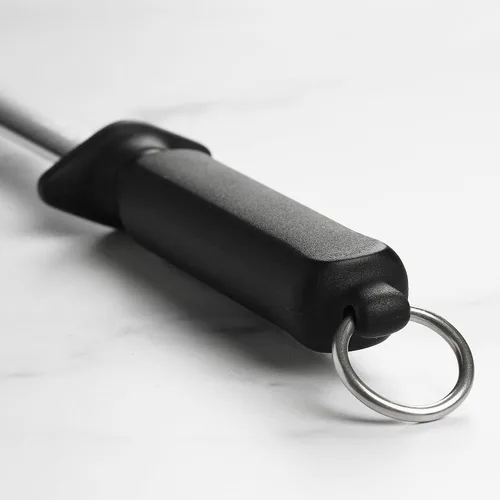 Vista 3 de ZWILLING Accesorios Acero para afilar diamantes, 10 pulgadas, negro/acero inoxidable