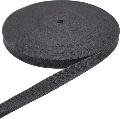 Vista 6 de Cinta de espiga de 50 yardas, cinta de algodón para coser (beige, 1 pulgada) Materiales respetuosos con el medio ambiente, suaves