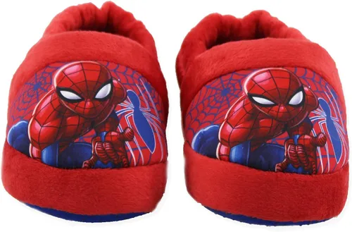 Vista 6 de Pantuflas Aline de felpa para niños pequeños de Spider-Man