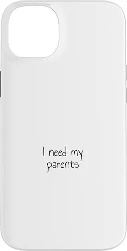 Vista 15 de iPhone 16 I need my parents Case