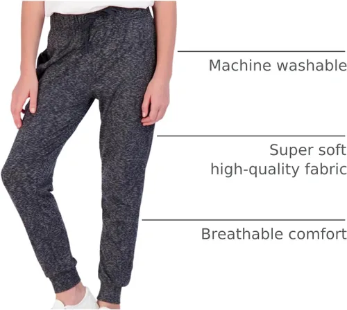 Vista 19 de Real Essentials Paquete de 3: pantalones deportivos casuales para niñas (de 7 a 16 años)