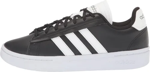 Vista 8 de adidas Grand Court Alpha Tenis para hombre Cloud White-Pulse Blue-almost Yellow