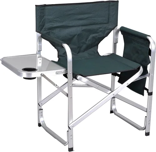 Vista 3 de Elegante completa silla plegable acampar Verde