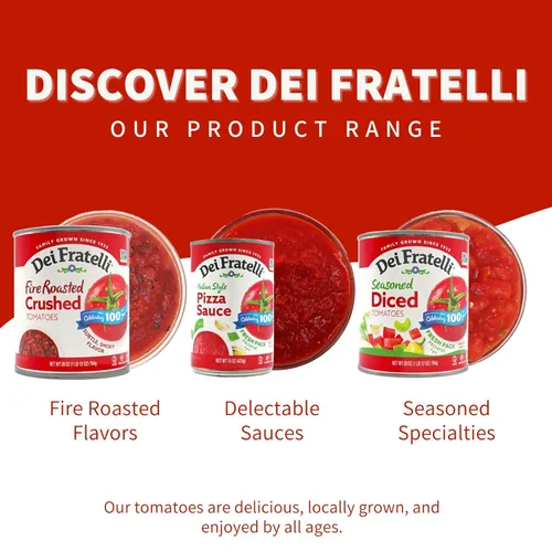 Vista 5 de Dei Fratelli - Nuestra salsa suave original - 16oz - Paquete de 4