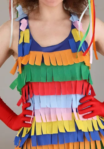 Vista 9 de Disfraz de piñata para mujer disfraz sexy de piñata Multi