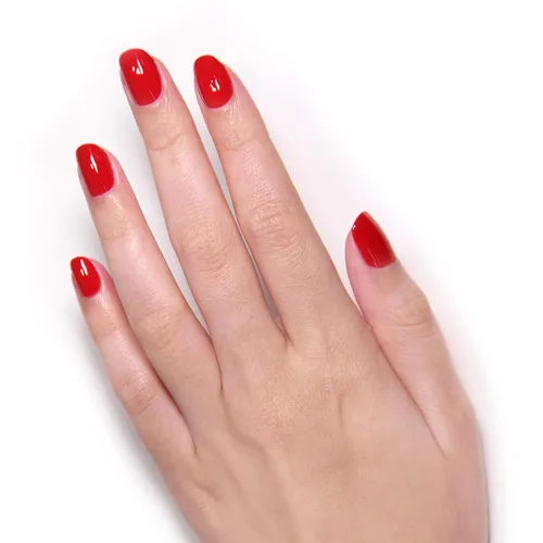Vista 3 de LONDONTOWN Lakur Nail Polish - Red, Long-Lasting, Streak-Free, Chip-Resistant 21+ Free Non-Toxic Vegan Nail Color, Strengthens & Hydrates Nails