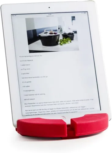 Vista 7 de Sagaform Cook n Read - Salvamanteles y soporte para tabletas, color negro