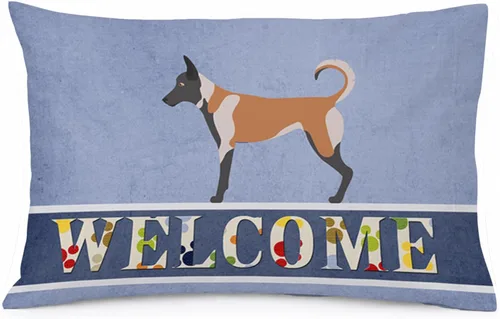 Vista 72 de Caroline's Treasures BB8334PILLOWCASE AIDI Atlas Mountain Dog - Funda de almohada estándar, color azul, ligera, súper suave, de fácil cuidado
