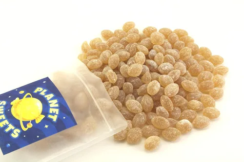 Vista 3 de Planet Sweets Sanded Ginger Hard Candy Drops – 8 onzas – Old Fashioned Candies – Sabor natural – Sin gluten