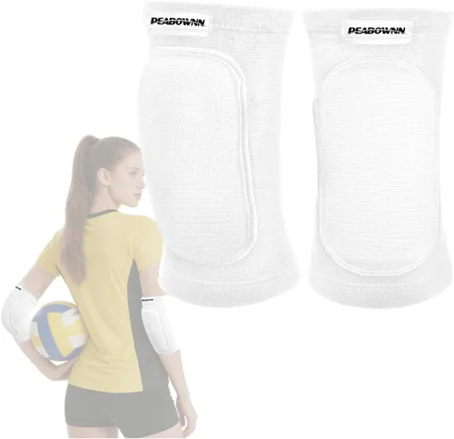 Vista 8 de Coderas de voleibol para jóvenes 2XS-XL - Protector de codo para niños y adolescentes con acolchado transpirable de esponja gruesa