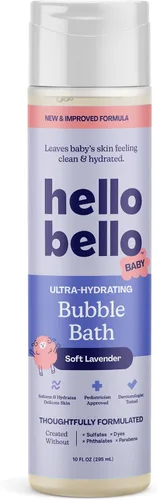 Vista 14 de Hello Bello Baño de burbujas para bebé, aroma suave de vainilla de coco, 10 onzas