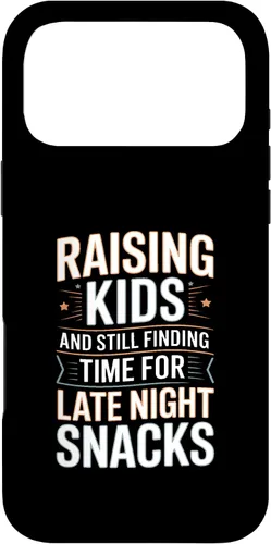Vista 22 de Raising Kids and Still Finding Time for Late Night Snacks Case for iPhone 17