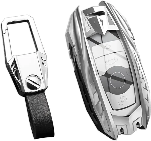 Vista 68 de Funda para Llavero Audi, Llavero, Protección de Aleación de Zinc Funda para Llave de Automóvil para A3 A4 A5 A6 Q7 Q5 TTS SQ5 R8 RS4 RS5 S5