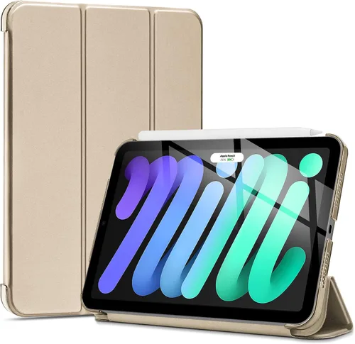 Vista 15 de ProCase Funda inteligente para iPad mini 7 A17 Pro 2024/iPad Mini 6 2021 8.3 pulgadas iPad mini 7ª/6ª generación, cubierta trasera dura para iPad