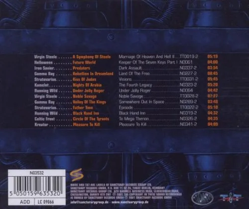Vista 2 de Virgin Steele, Helloween, Iron Savior, Gamma Ray, Running Wild, Stratovarius..