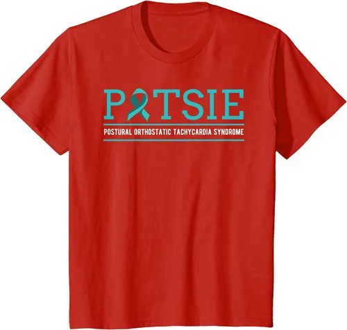 Vista 72 de POTS Dysautonomia Turquoise Ribbon Autonomic Dysfunction T-Shirt Asphalt Grey