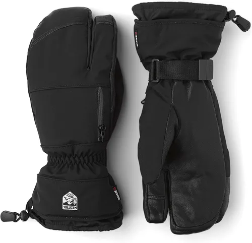 Vista 2 de Hestra CZone Pointer - Guante de 3 dedos, impermeable, duradero guante de 3 dedos para esquí, snowboard y montañismo