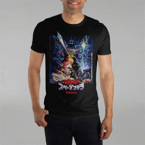 Vista 2 de Godzilla - Camisa de manga corta para hombre