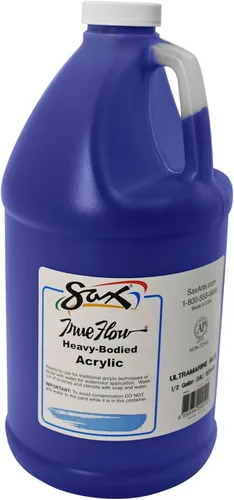 Vista 12 de Sax True Flow - Pintura acrílica de cuerpo pesado, 1/2 galón, juego de 6, varios
