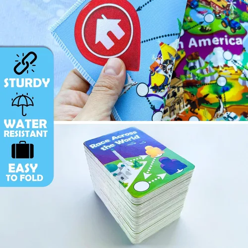Vista 5 de Juego de mesa para niños de 8 a 12 años - Juegos de cartas educativos
