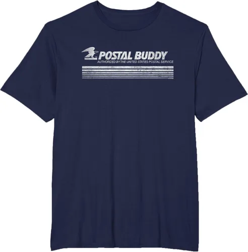 Vista 18 de USPS Vintage Postal Buddy - Camiseta, Negro, S
