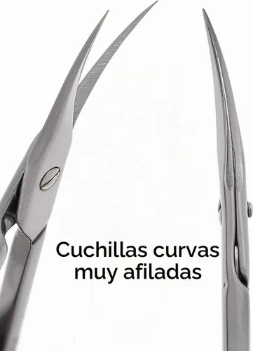 Vista 8 de Tijeras profesionales para cutículas Maluk, grandes