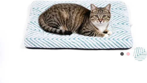 Vista 30 de Mora Pets - Cama para gatos de interior lavable, almohadilla antideslizante para jaula de perros, linda cama para perros con estrellas para perros