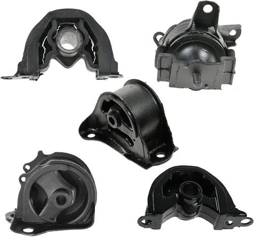 Vista 104 de TRQ Kit de montaje de motor de transmisión de motor de 5 piezas compatible con Ford Five Hundred Montego 6sp Auto AT 2005 - 2007