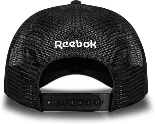 Vista 4 de Reebok Trucker Mesh-Back Cap with Adjustable Snapback for Men and Women (One Size Fits Most)