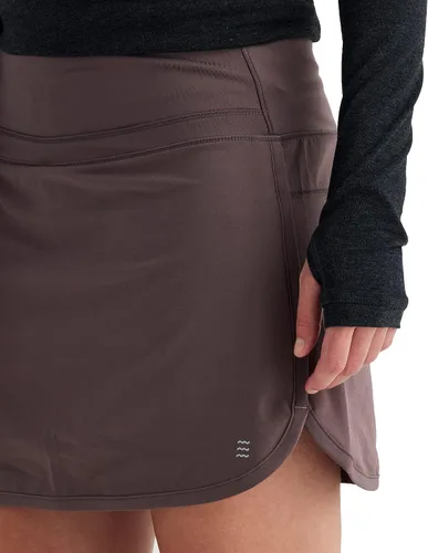 Vista 3 de Free Fly Falda pantalón Breeze con forro de bambú para mujer, ligera, transpirable y casual, con protección solar, UPF 50+