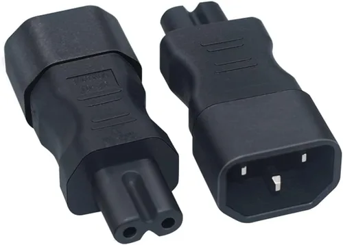 Vista 10 de Adaptador C14 a C13, conecta computadoras, servidores, impresoras, monitores y más - Adaptador C14 a C13