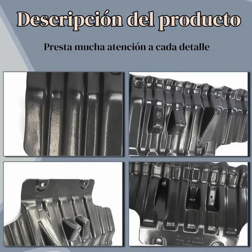 Vista 4 de CarPartsDepot Protector de salpicaduras del motor delantero y cubierta inferior para 2011-2019 Chevy Silverado GMC Sierra 2500 3500 2011-2019