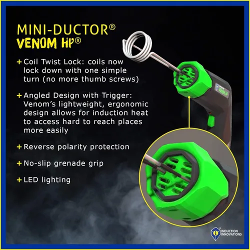 Vista 7 de Induction Innovations Inc Mini-ductor Venom