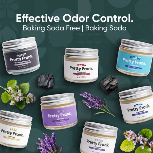 Vista 8 de Pretty Frank Lavender - Pasta desodorante sin aluminio (anteriormente Primal Pit Paste) sin bicarbonato de sodio, piel sensible, control de olores