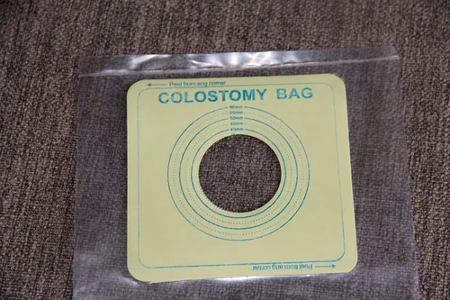 Vista 2 de 100PCS Colostomy Bags Ostomy Stoma Cut to Fit One-Piece System Disposable Pouches (2)